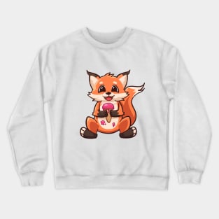 Fox Cute Crewneck Sweatshirt